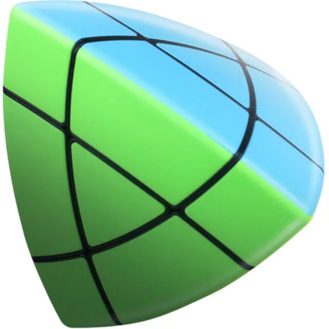 奇艺 二阶三阶角粽魔方 顺滑异形 早教益智玩具