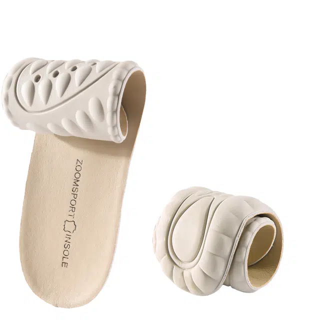 足印部落 牛皮乳胶防臭透气踩屎感 鞋垫 男女同款情侣款