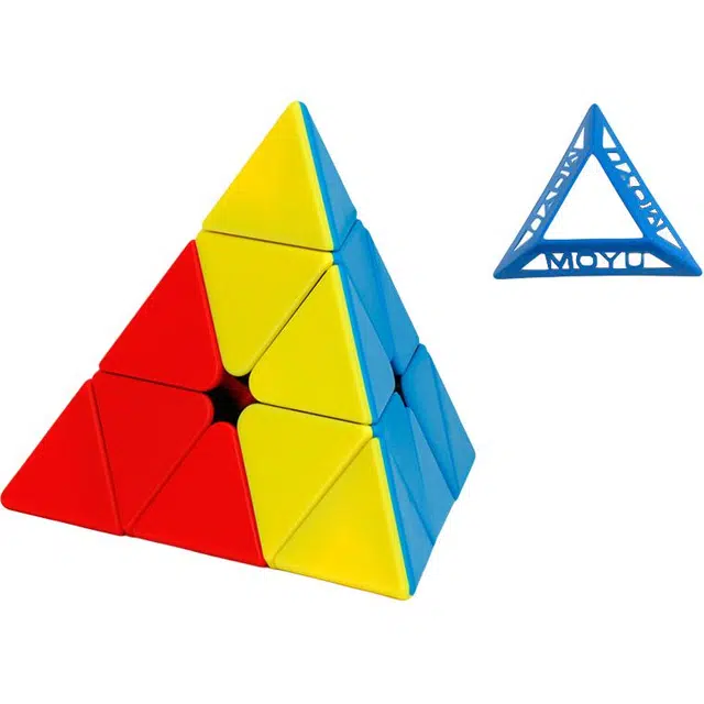 魔域文化 魔方教学 二三阶凹凸三明治布丁 独角兽金字塔 火山智式异形 早教益智玩具