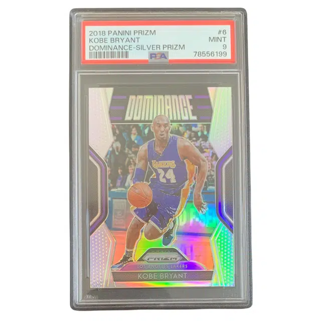 PANINI 2018-19 Kobe Bryant Dominance PSA9