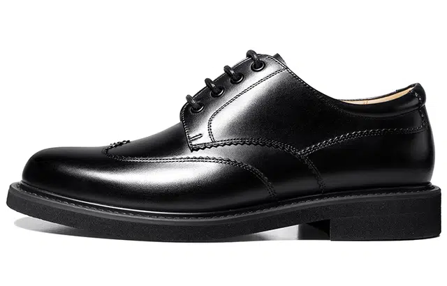 Thom Wills Derby Shoes Black