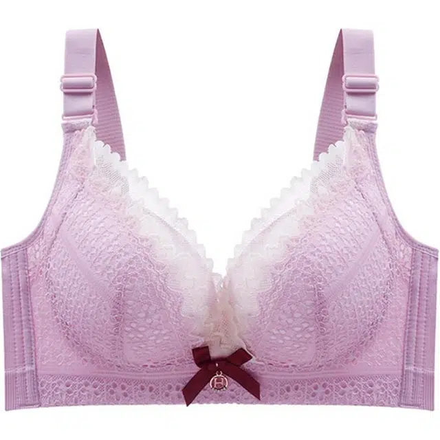莫代尔 聚拢蕾丝乳胶文胸 女款