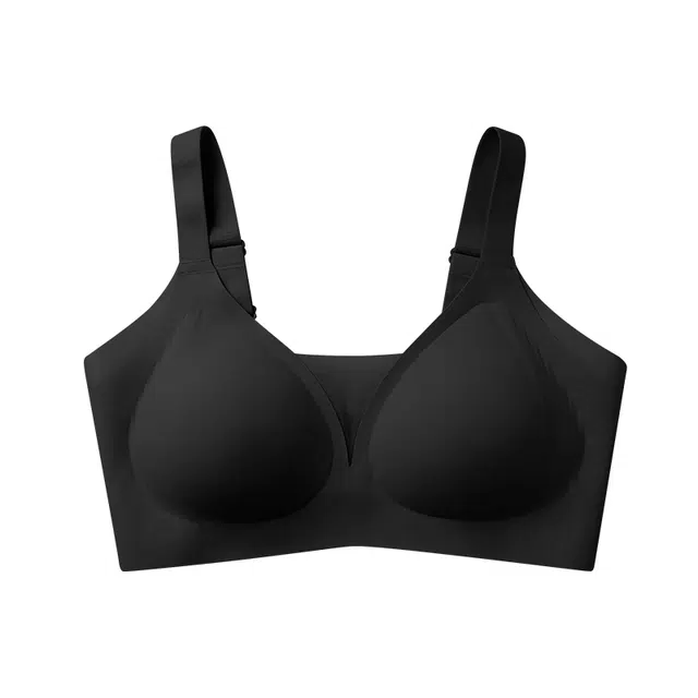 黄小姐 舒适收副乳果冻条无钢圈抗菌软支撑文胸 女款