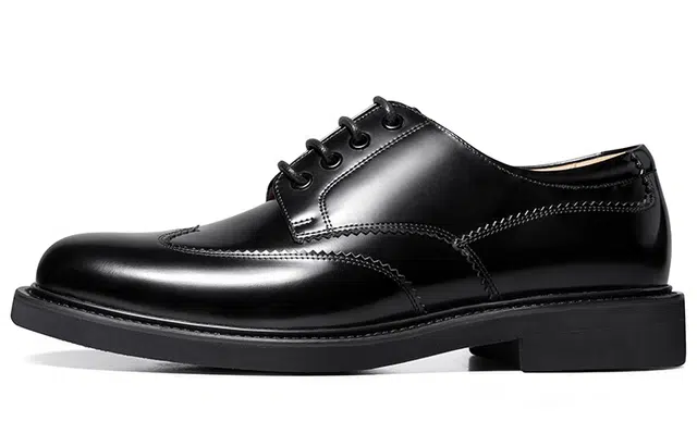 Thom Wills Derby Shoes Black