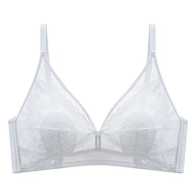 莫代尔 纯色薄款蕾丝文胸 女款