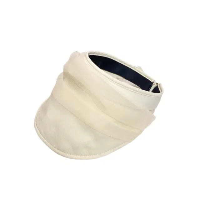 木林森 纱仙气蕾丝头箍夏季薄款出游气质优雅遮脸空顶遮阳 涤纶 防晒帽 女款