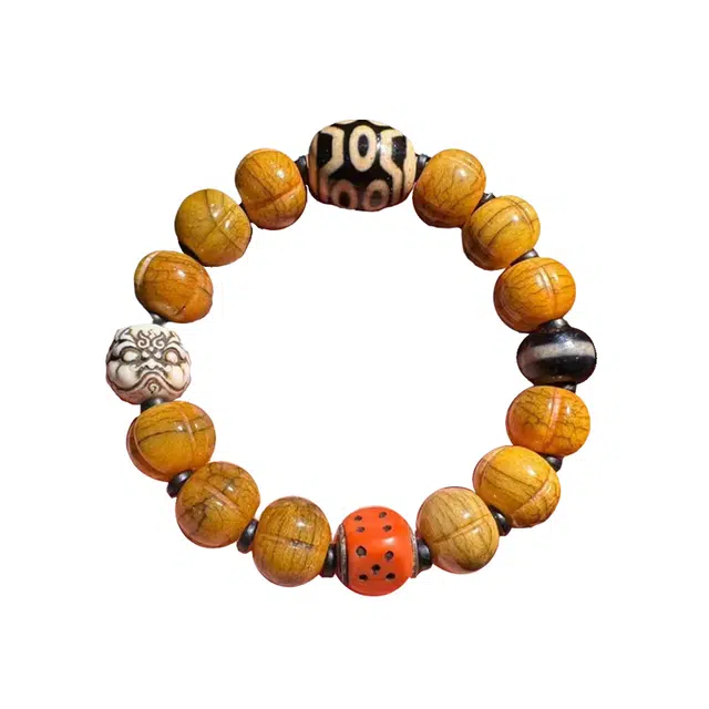 玉临门 新中式名族风小众设计招财寓意时尚大方 玛瑙 手串 男女同款情侣款