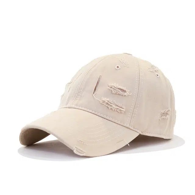 浪莎 春夏百搭多色可选软顶复古做旧遮阳防晒 棉 鸭舌帽棒球帽 男女同款情侣款