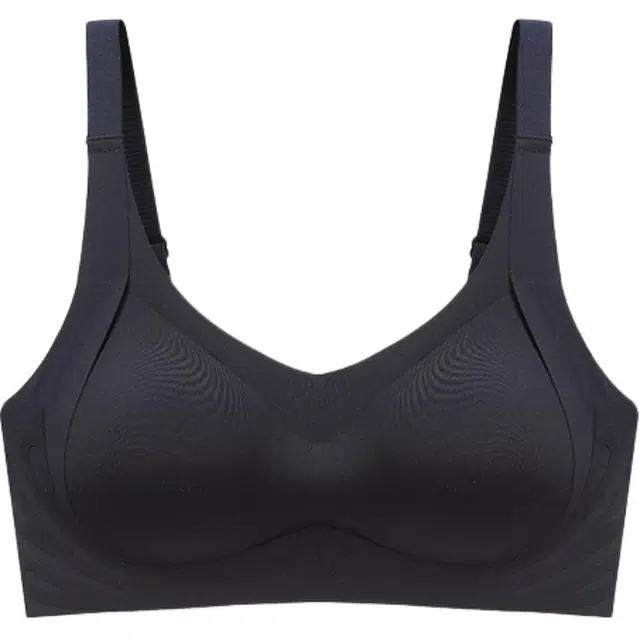 莫代尔 无痕聚拢无钢圈纯色文胸 女款 组合装