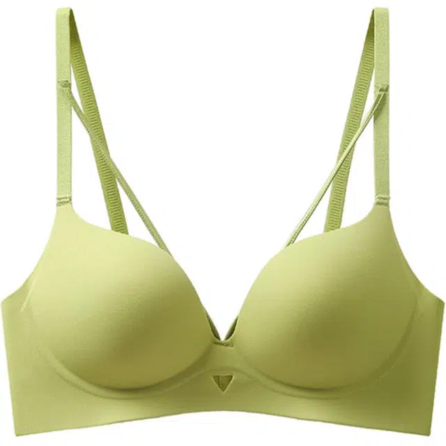 莫代尔 聚拢无痕无钢圈纯色文胸 女款