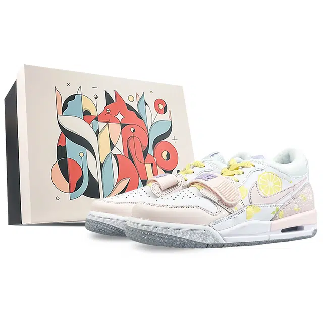 Jordan Legacy 312 BNK GS Pink White