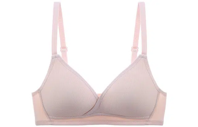 浪莎 纯色无钢圈小胸聚拢薄款全罩杯文胸