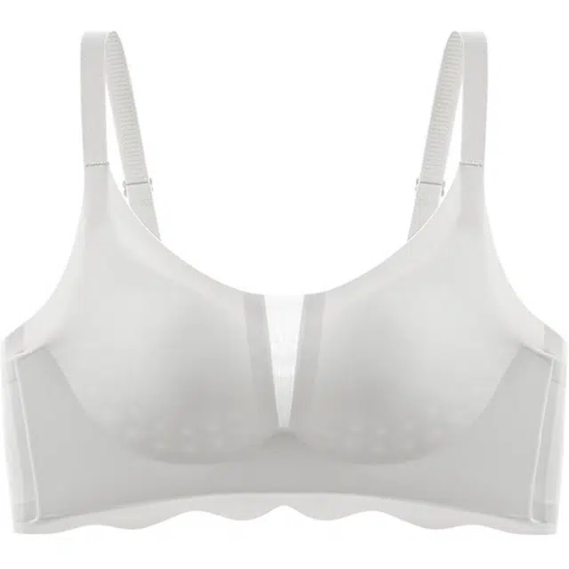 莫代尔 胸聚拢收副乳夏季薄款舒适无钢圈文胸 女款