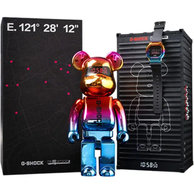 Casio G-Shock BE@RBRICK GM-5600SN-1PFB