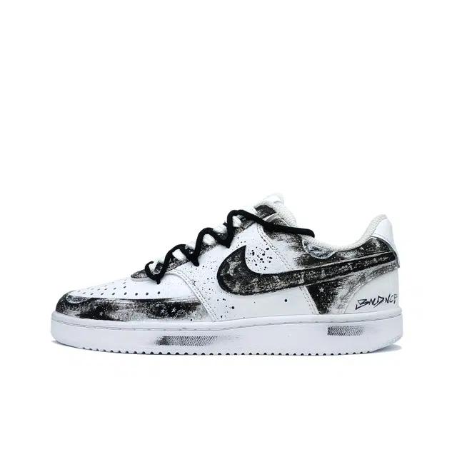 Nike Court Vision Low Black White