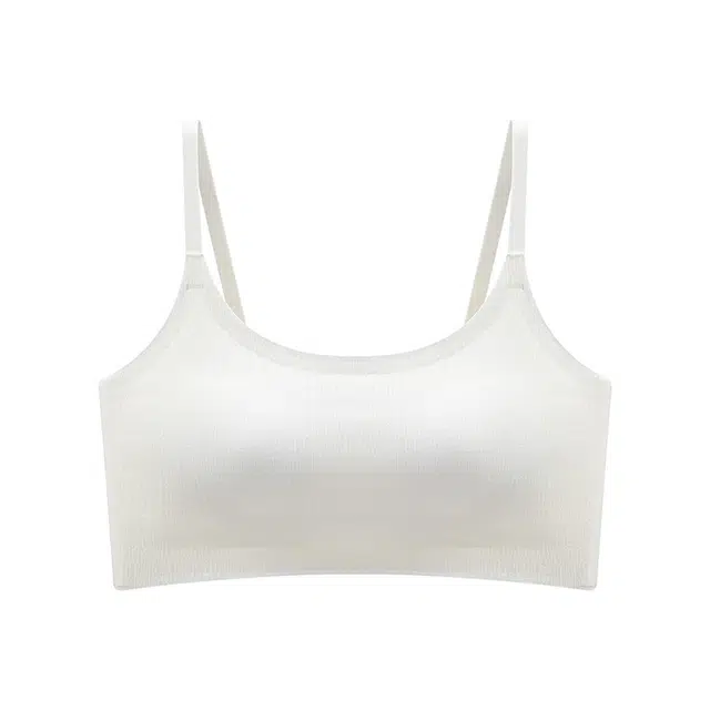 莫代尔 纯色休闲美背轻薄文胸 女款