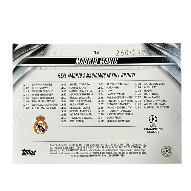 Topps 260299