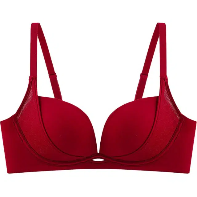 莫代尔 聚拢无钢圈纯色文胸 女款