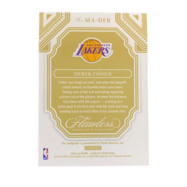 PANINI 2022-23Derek Fisher 1015
