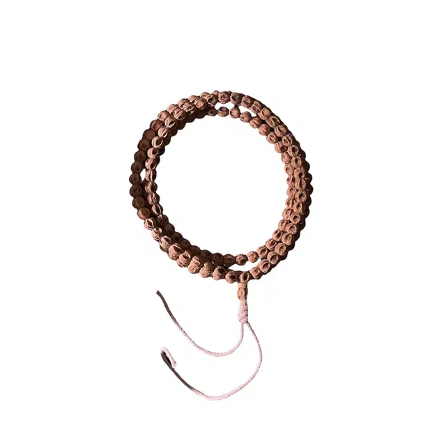 玉临门 新中式圆润大坑鬼脸  设计新颖 潮流时尚 柏香籽/百香籽 手串 男女同款情侣款