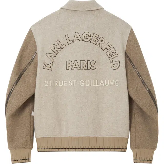 KARL LAGERFELD Colorblock Logo Jacket
