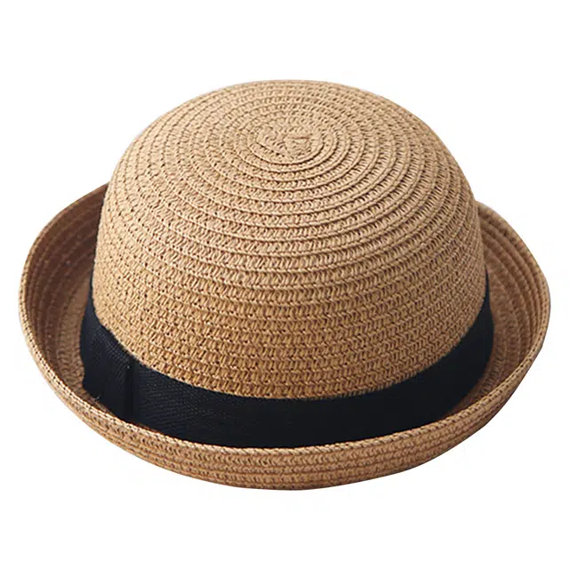 浪莎 英伦风礼 夏季新款 百搭休闲礼帽草帽 男女同款情侣款