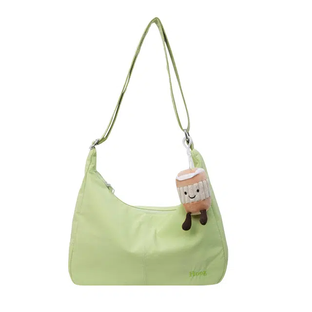 珉璐保罗 小众设计感多巴胺可爱大容量轻便单肩包布料休闲百搭出游通勤腋下包斜挎包 女款 多色