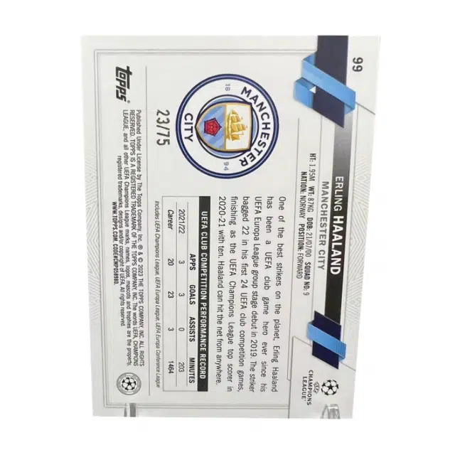 Topps UCC COMPETITIONS 75