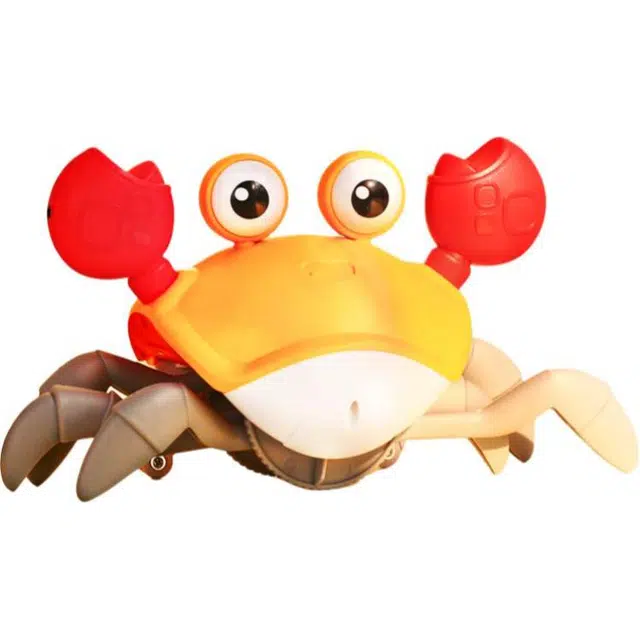 咔噜噜 自动电动感应螃蟹 动感逃跑 会爬行 玩具