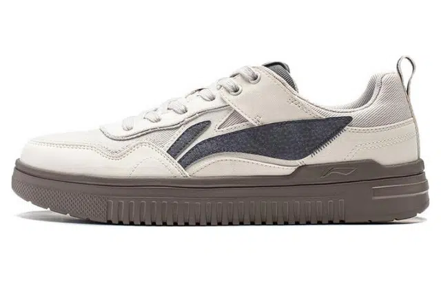 LiNing Qingyun White Grey