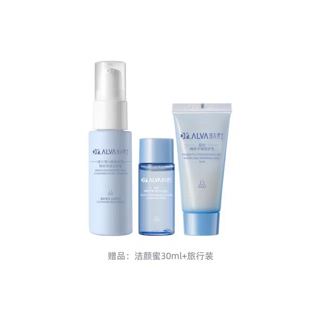 瑷尔博士 益生菌水乳洁面慕斯 保湿修护清爽滋润补水
