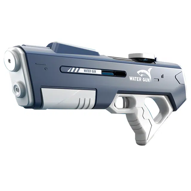 雄俊 电动连发吸水枪 高压强力射程远全自动吸水 枪型玩具