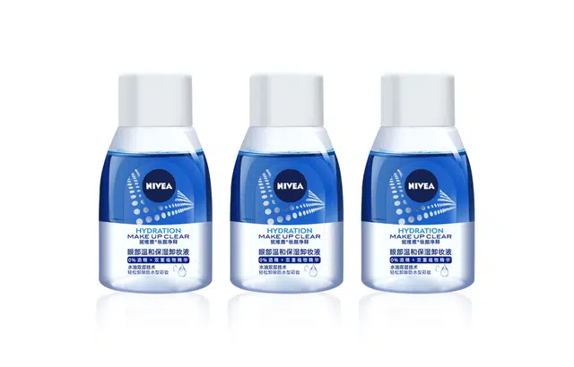 妮维雅 妆颜净释眼部温和保湿卸妆液唇部女士卸妆水清洁面部