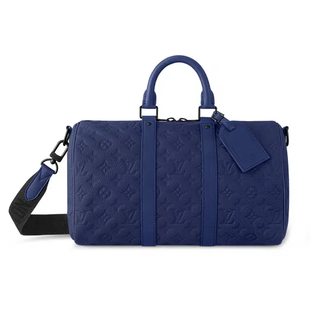 LOUIS VUITTON keepall 35 Logo Taurillon