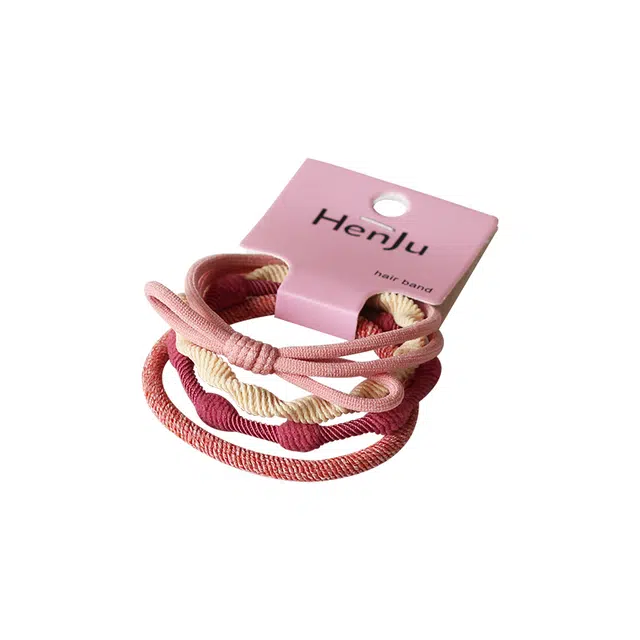 如花梦 糖果色甜美多巴胺色系高弹力发饰 发圈 女款