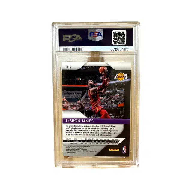 PANINI 2018 prizm PSA 8