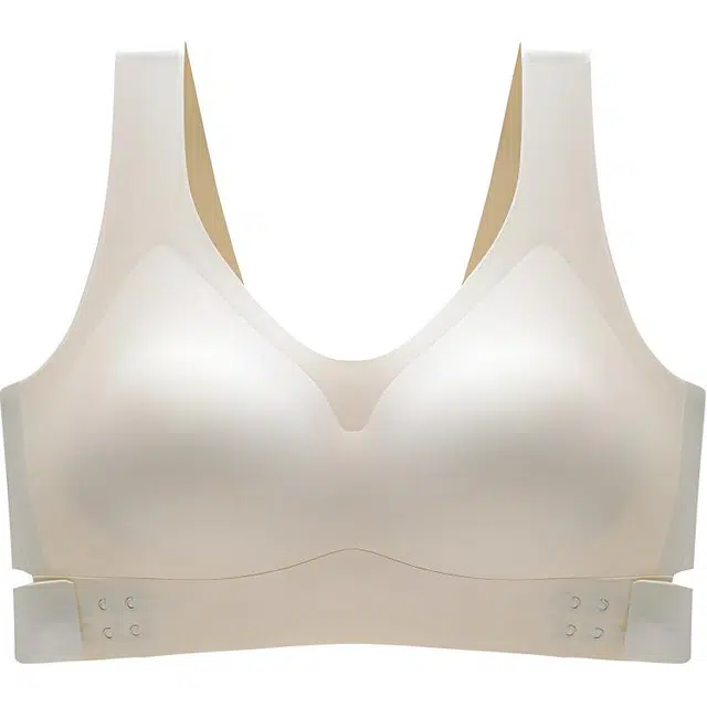 桔内 无痕前扣无钢圈防下垂收副乳调整型文胸 女款