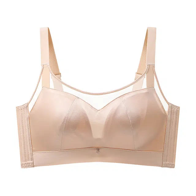 欧迪芬 无痕小胸聚拢上托提拉内衣无钢圈防下垂美背兔儿杯文胸 女款