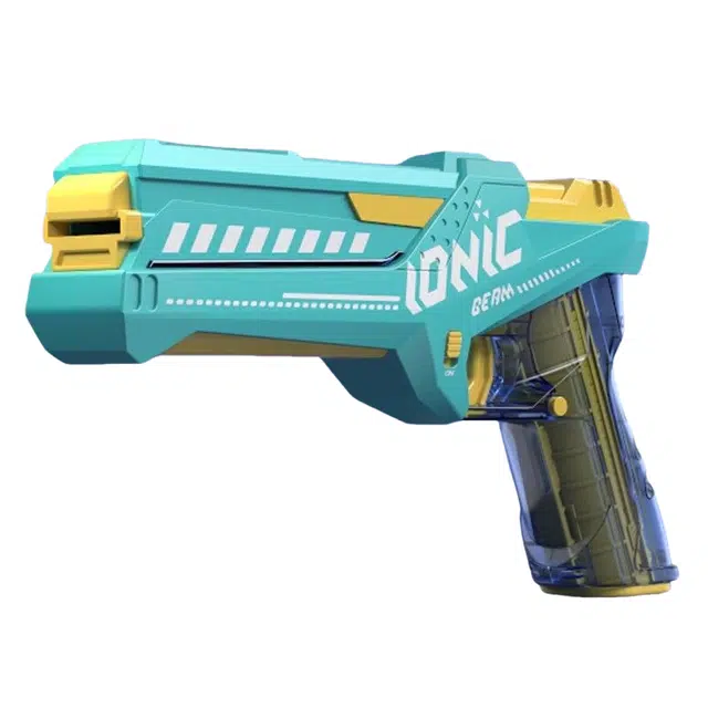 雄俊 电动连发飞片手枪 突击步枪手拿枪 枪型玩具