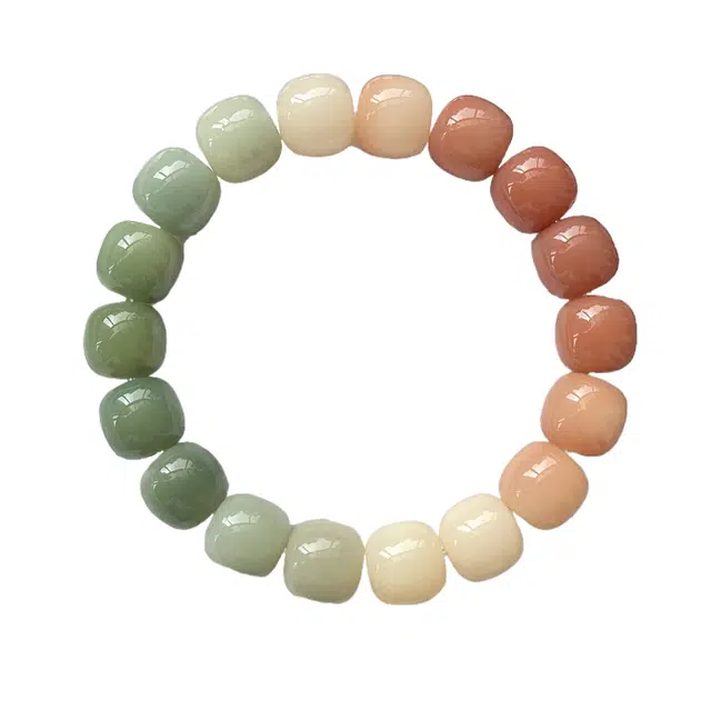 九隆古 九紫离火 渐变高抛佛珠念珠  新中式国潮复古小众设计高级感手捻 菩提根 手串 男女同款情侣款