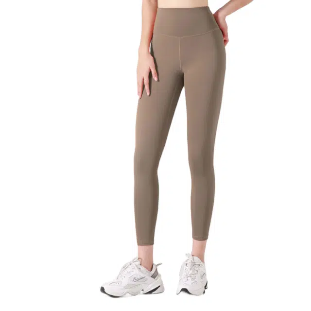 玉儿恋 中腰修身九分舒适休闲运动长裤 女款