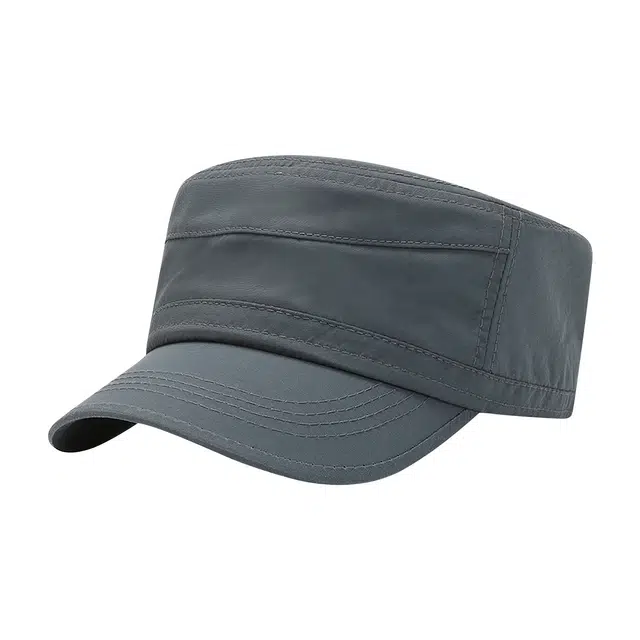 浪莎 帽子男士春夏透气帽子户外休闲平顶鸭舌帽夏季速干遮阳太阳帽 锦纶 鸭舌帽 男女同款情侣款