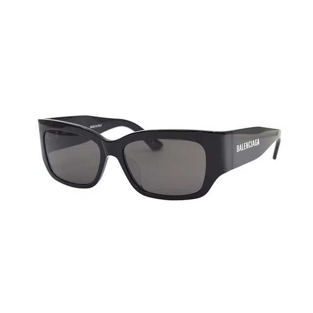 Balenciaga Paper Rectangular Sunglasses
