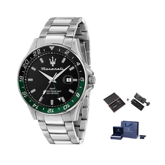 Maserati Quartz Black Dial