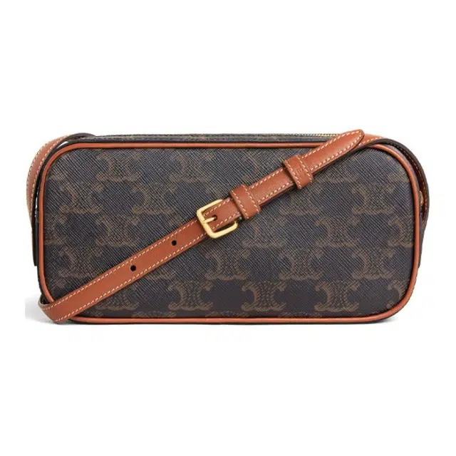 CELINE Cuir Triomphe Logo