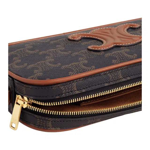 CELINE Cuir Triomphe Logo