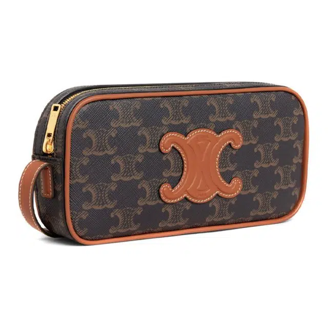 CELINE Cuir Triomphe Logo