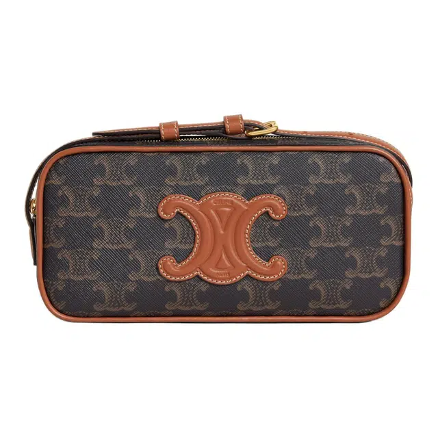 CELINE Cuir Triomphe Logo