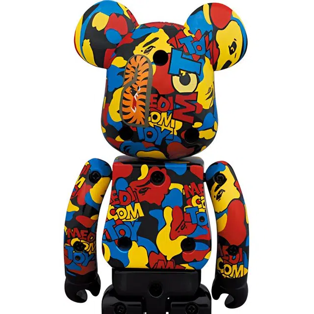 BERBRICK x A BATHING APE MEDICOM TOY 200 14.5cm