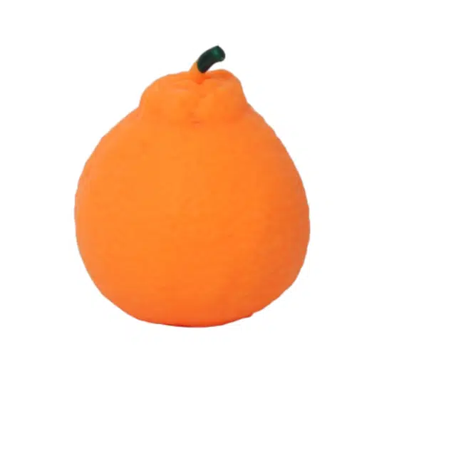 雄俊 创意解压丑橘捏捏乐 水果慢回弹减压大橘子发泄球  早教益智玩具